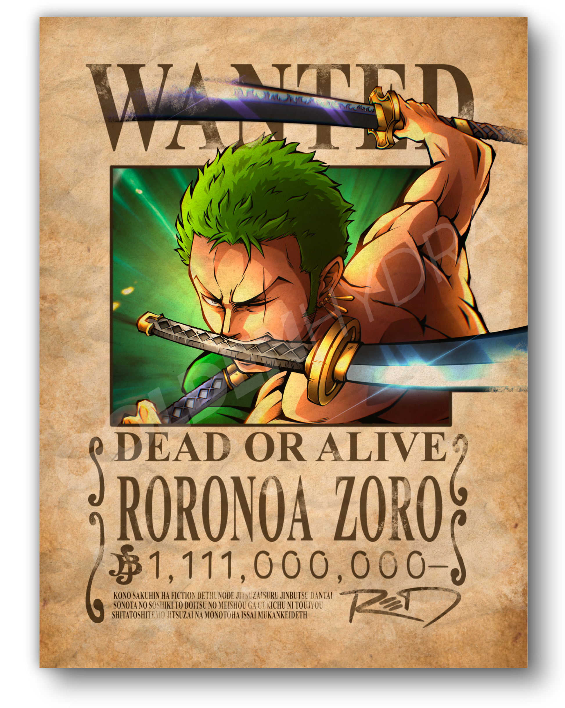 ZORO (WANTED VERSION)