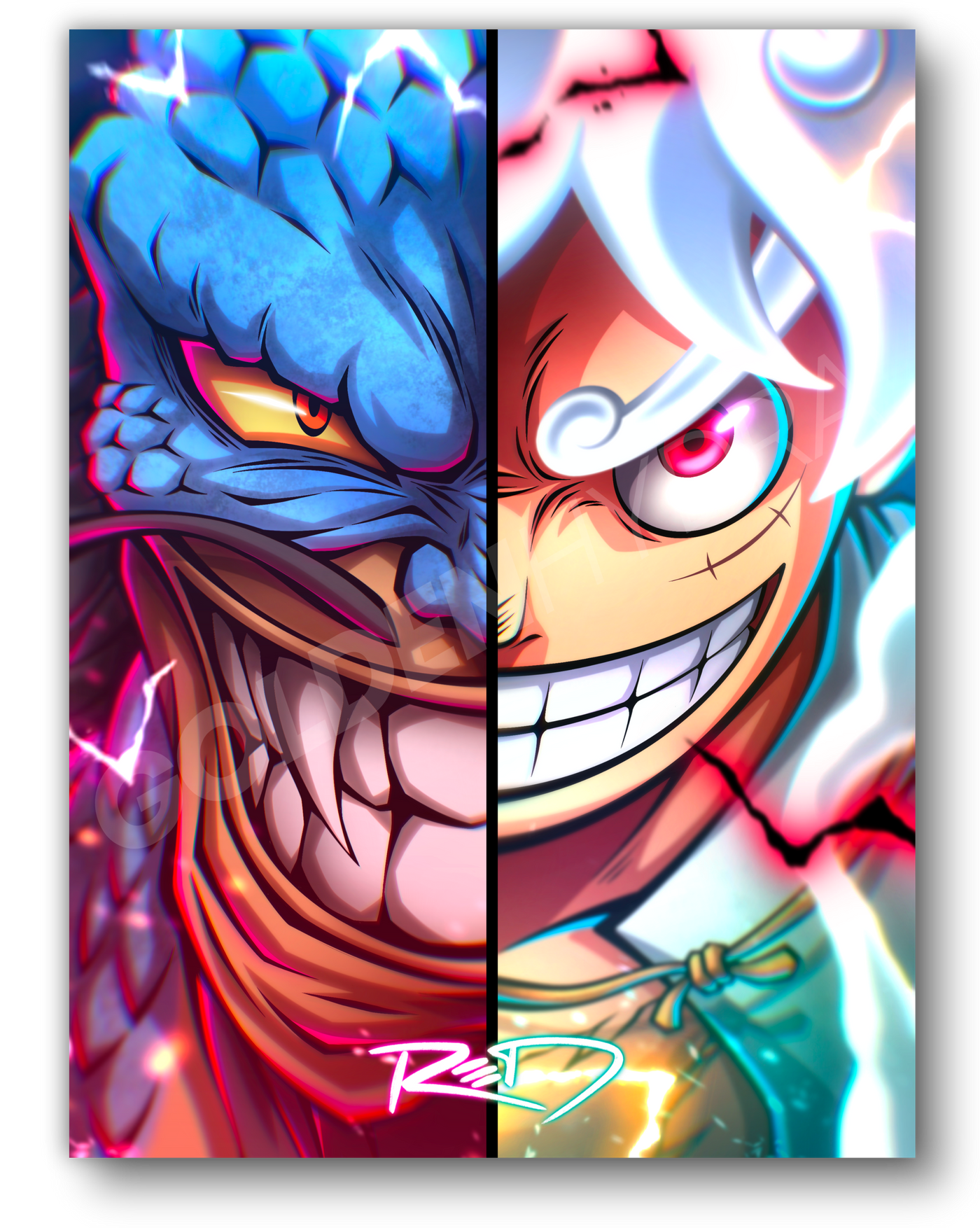 LUFFY VS KAIDO XL