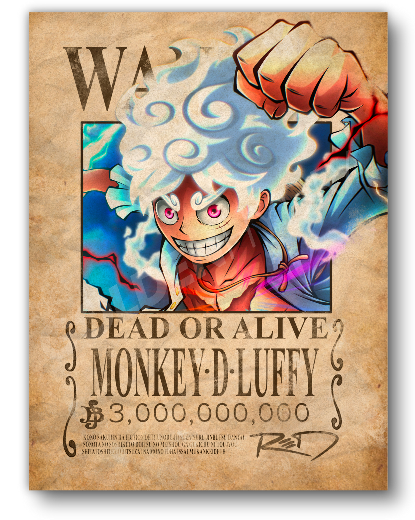 LUFFY (WANTED VERSION)