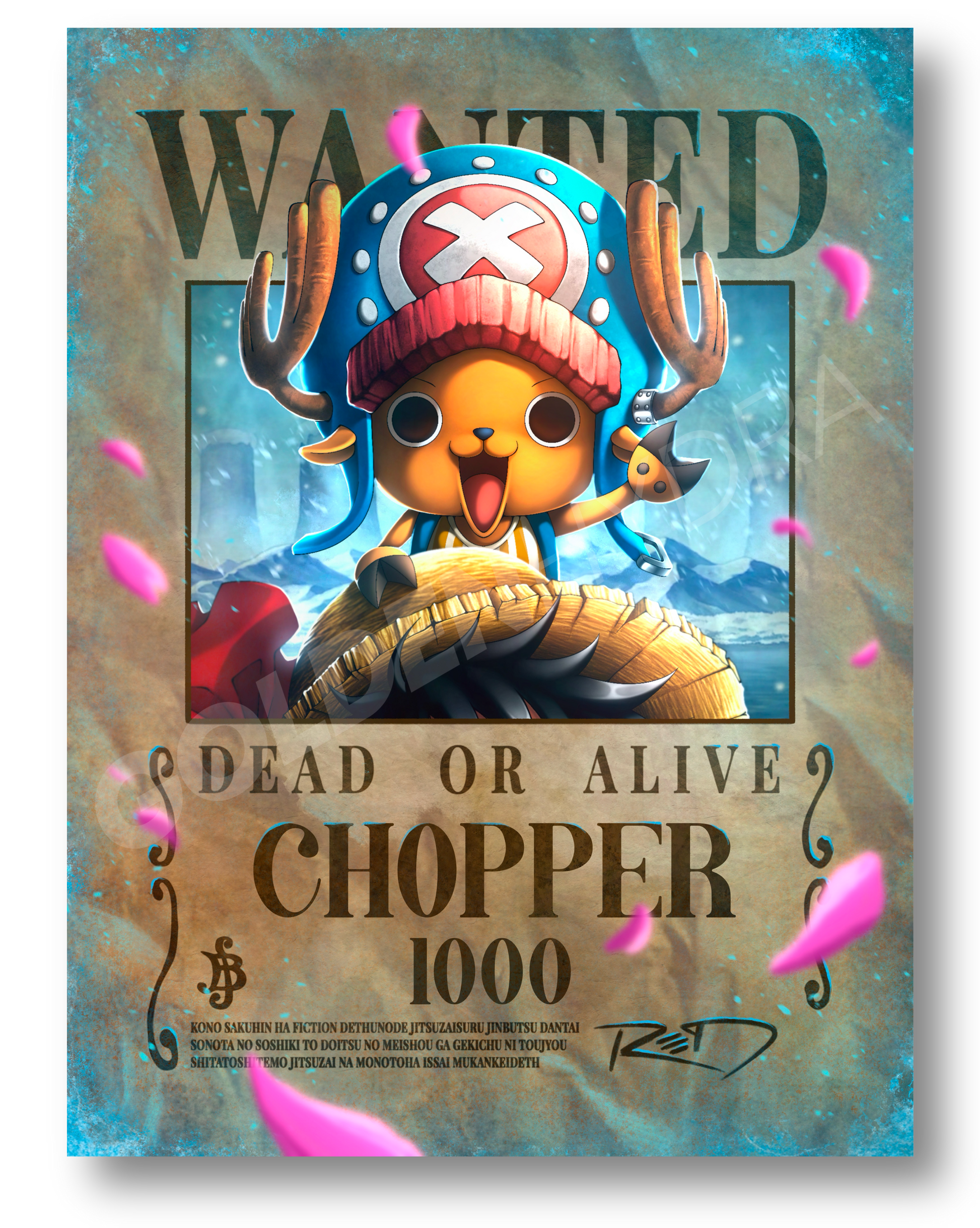 PACK MUGIWARA WANTED