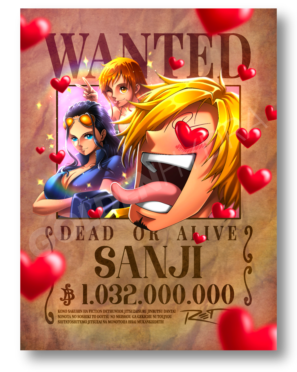 PACK MUGIWARA WANTED