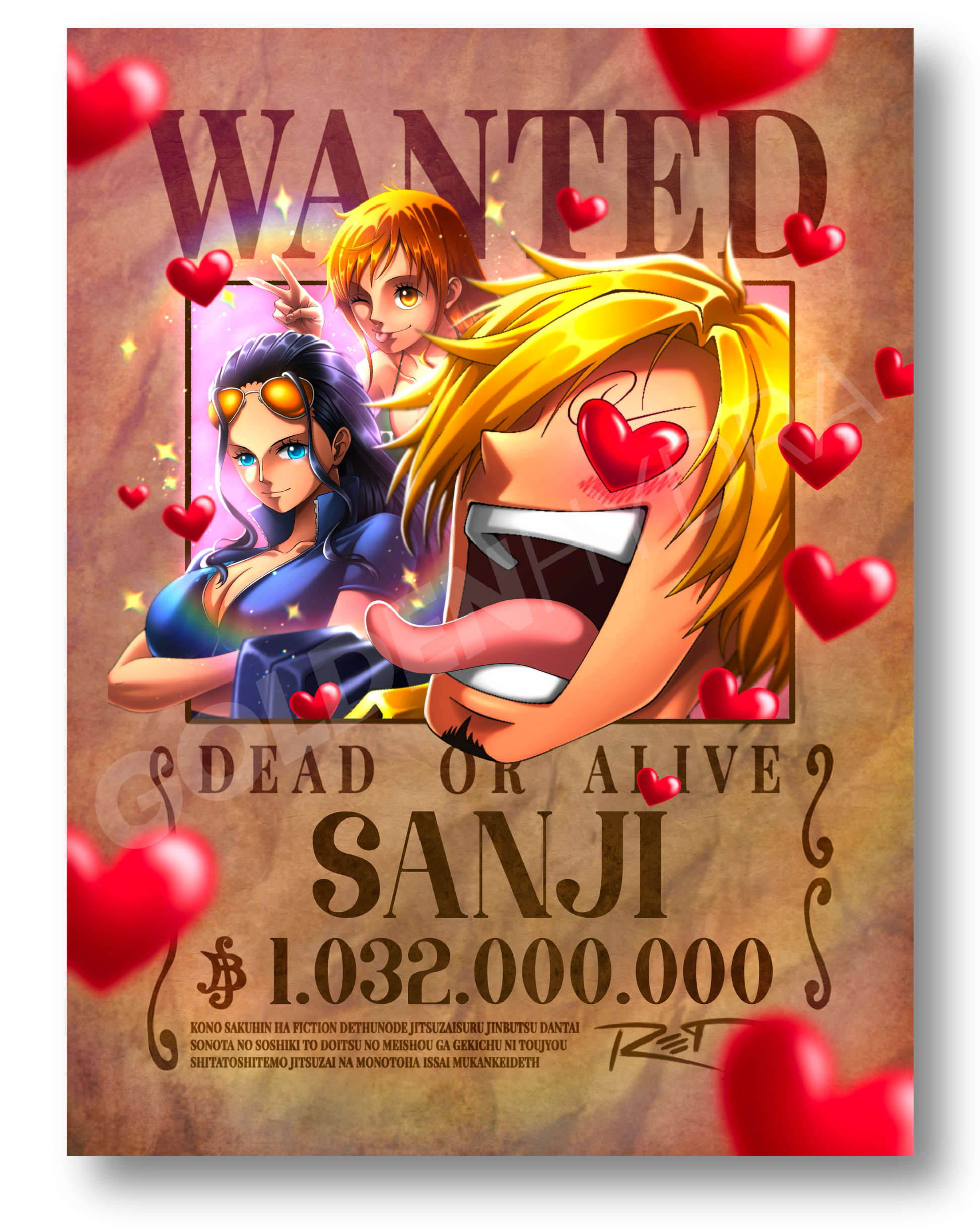 PACK MUGIWARA WANTED