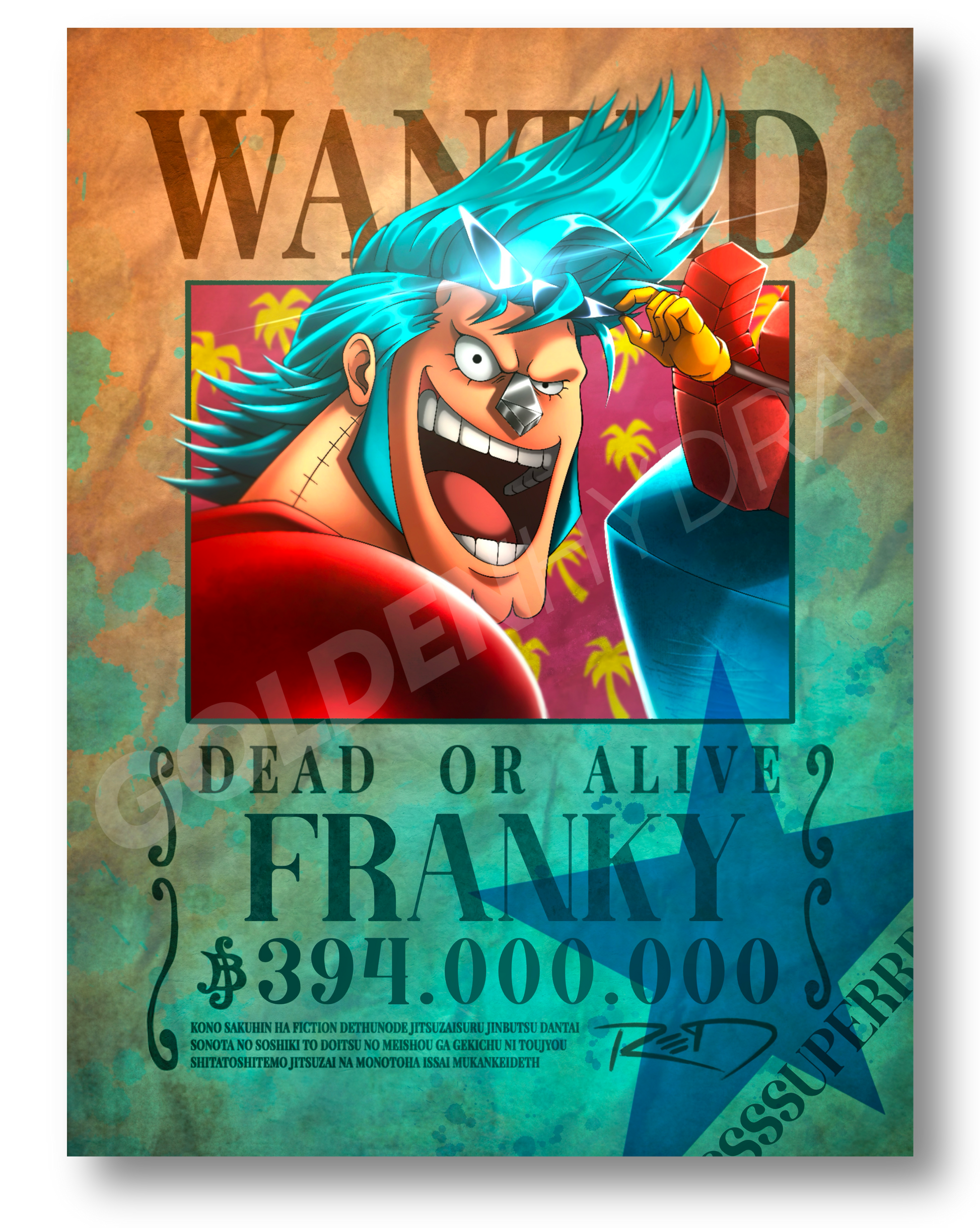 PACK MUGIWARA WANTED