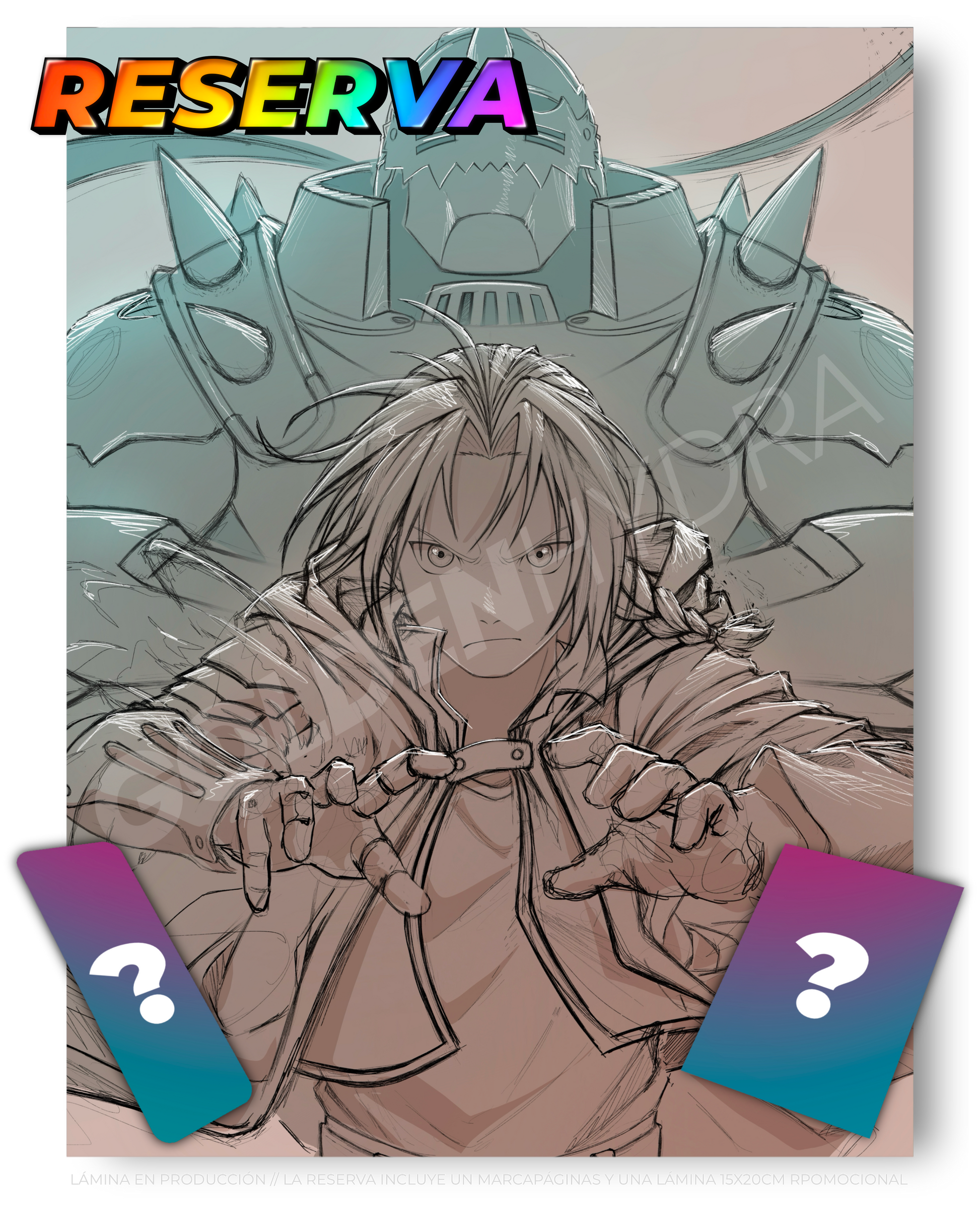 "FULLMETAL ALCHEMIST" COLLECTOR’S EXCLUSIVE 30X40