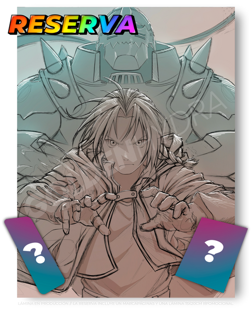 "FULLMETAL ALCHEMIST" COLLECTOR’S EXCLUSIVE 30X40