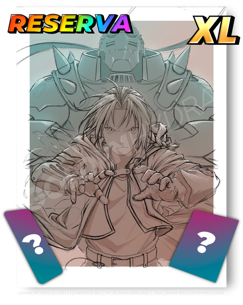 "FULLMETAL ALCHEMIST" COLLECTOR’S EXCLUSIVE 50X70