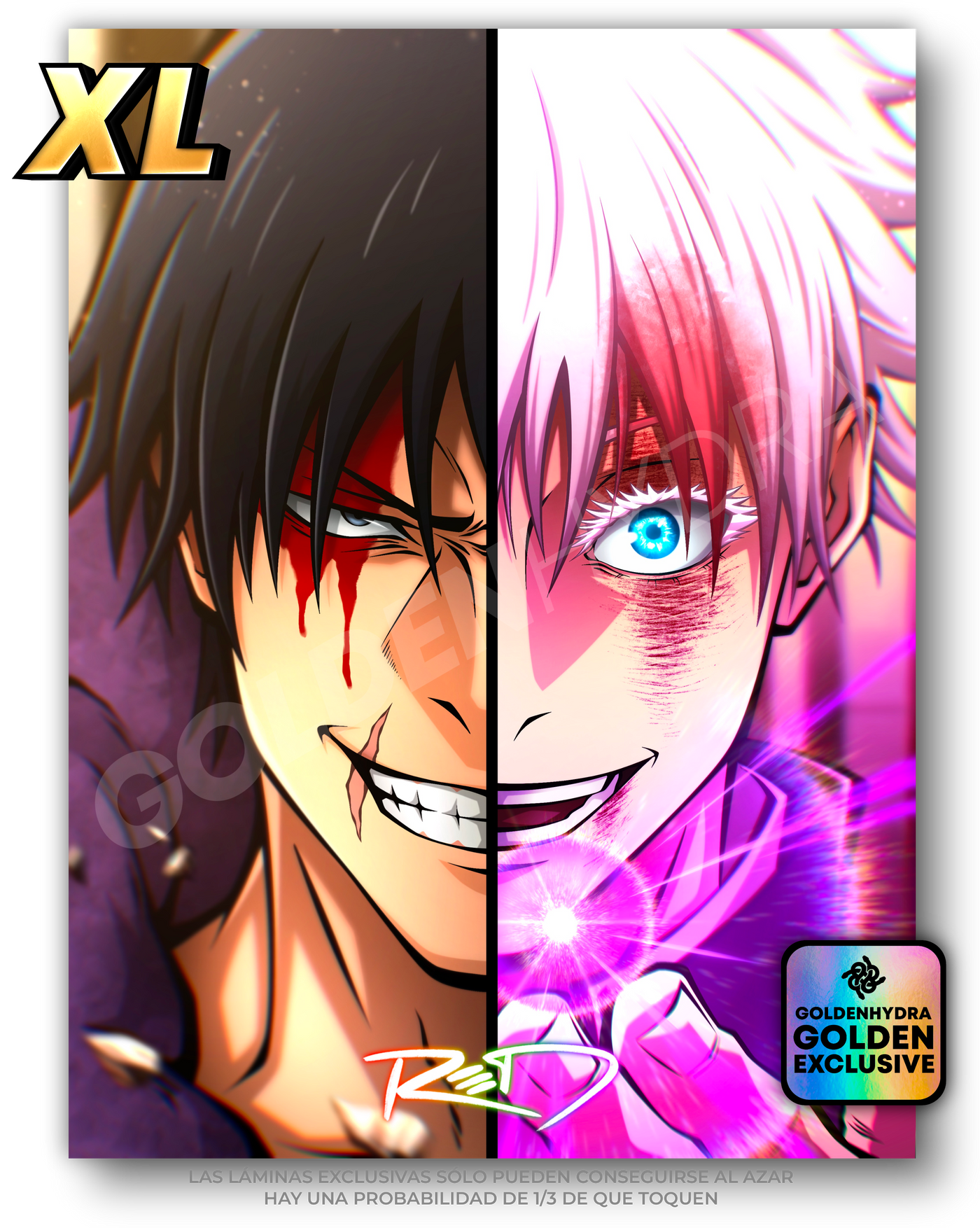 TOJI VS GOJO XL