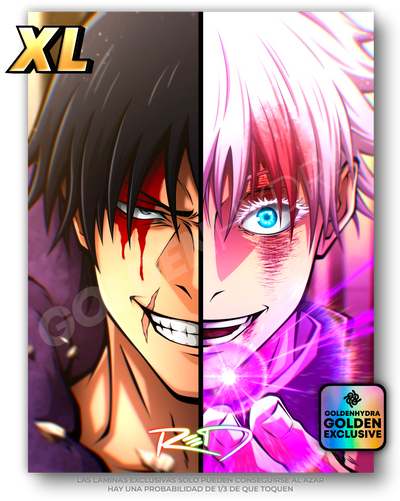 TOJI VS GOJO XL
