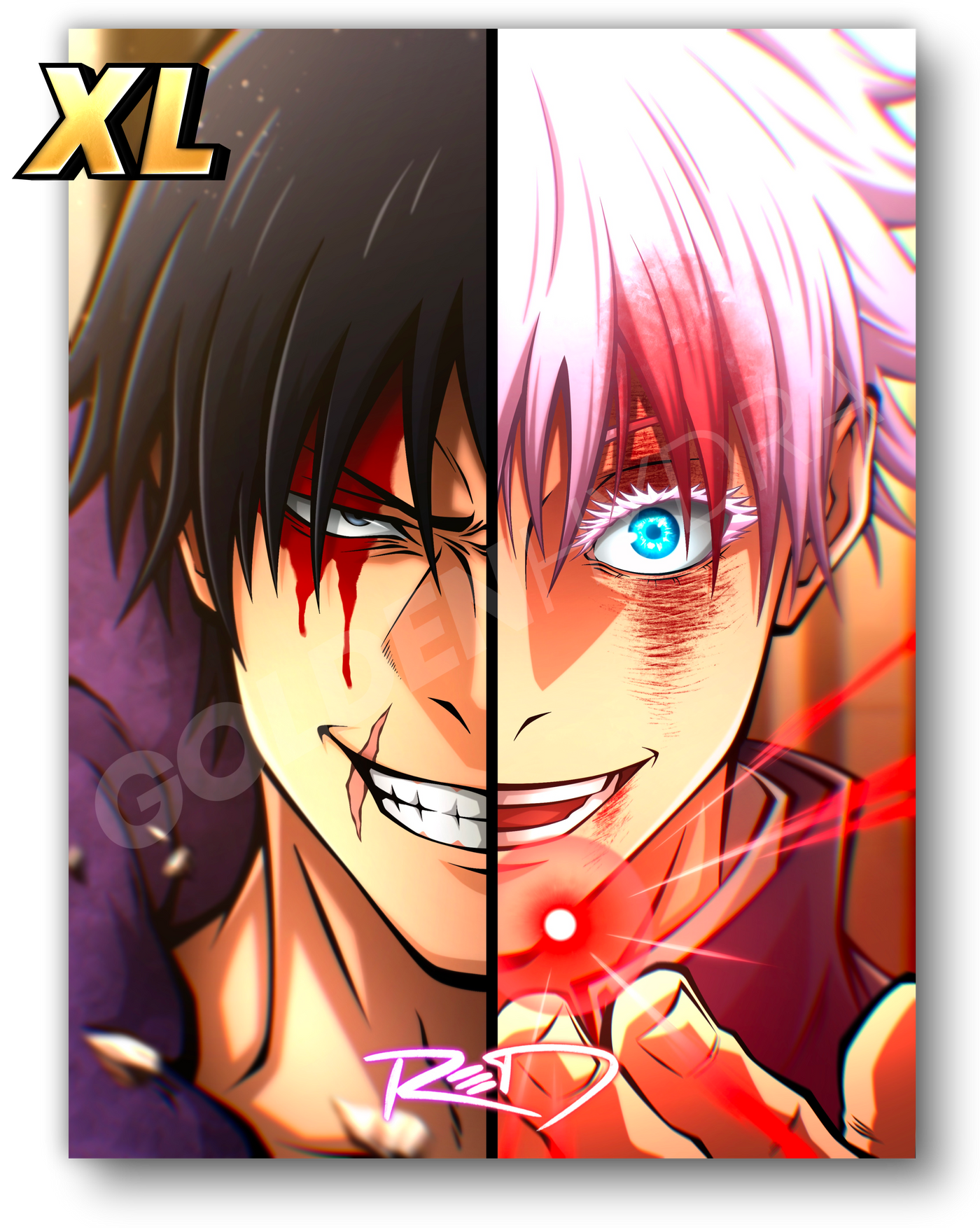 TOJI VS GOJO XL