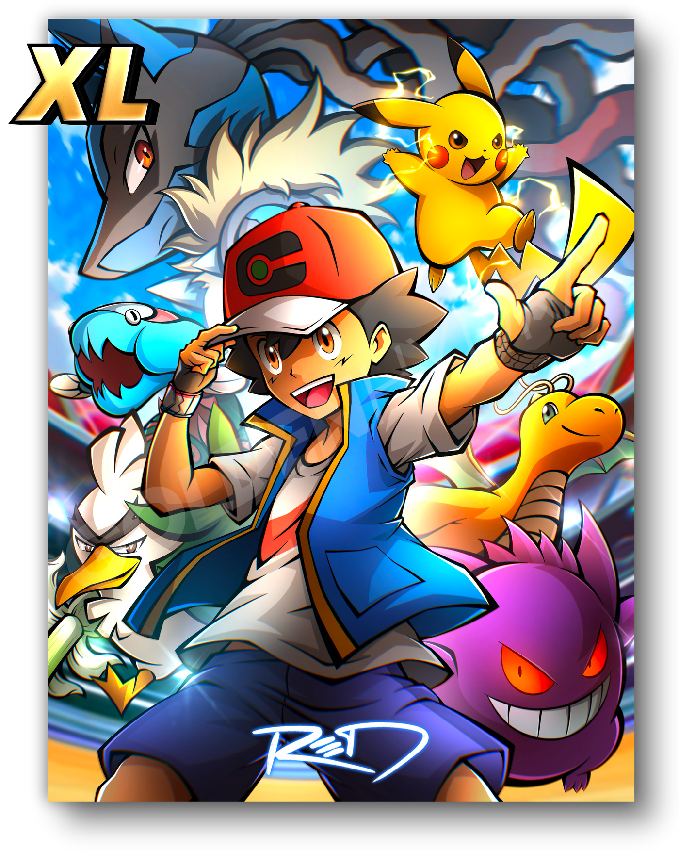 ASH LIGA POKÉMON XL
