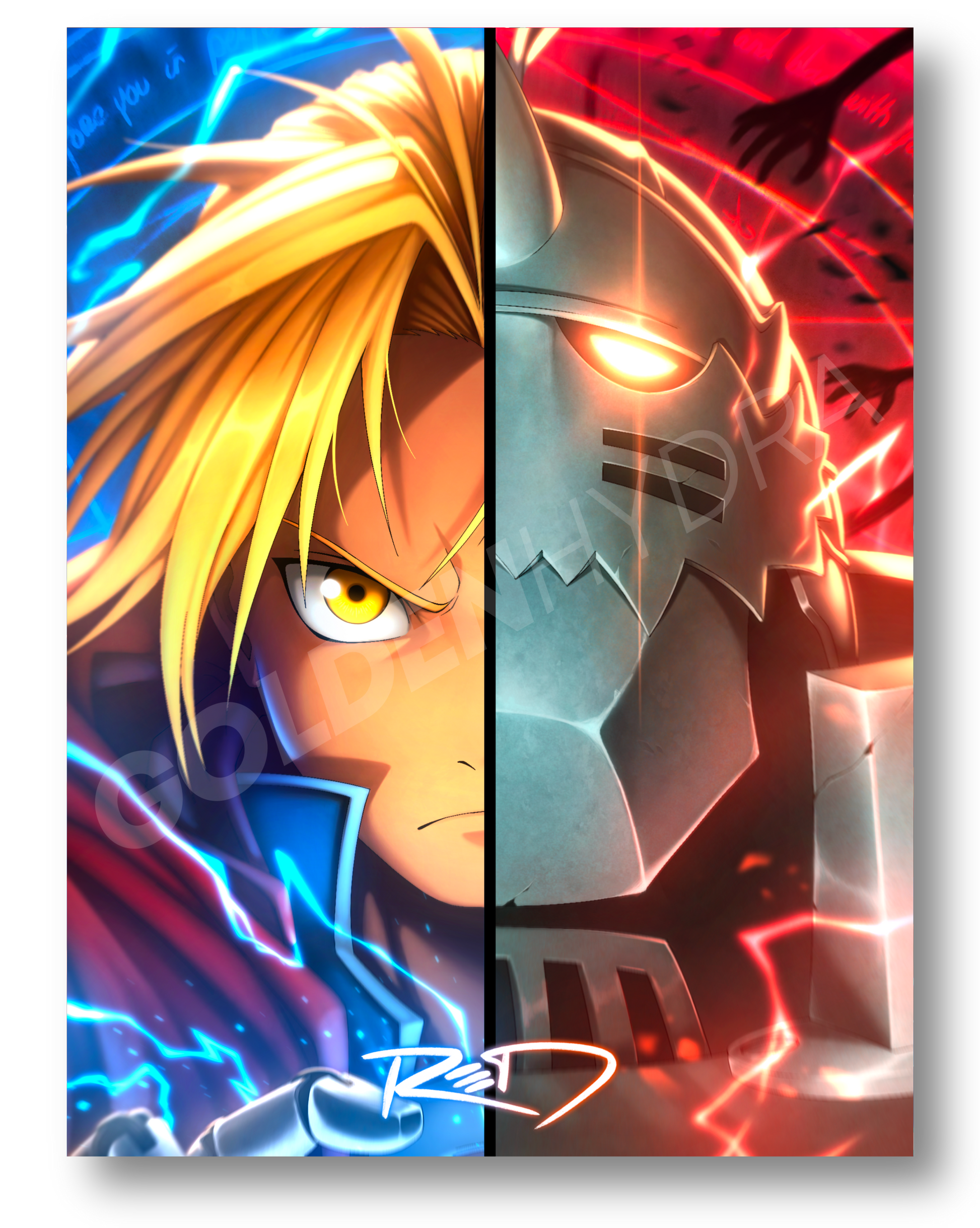 EDWARD & ALPHONSE ELRIC