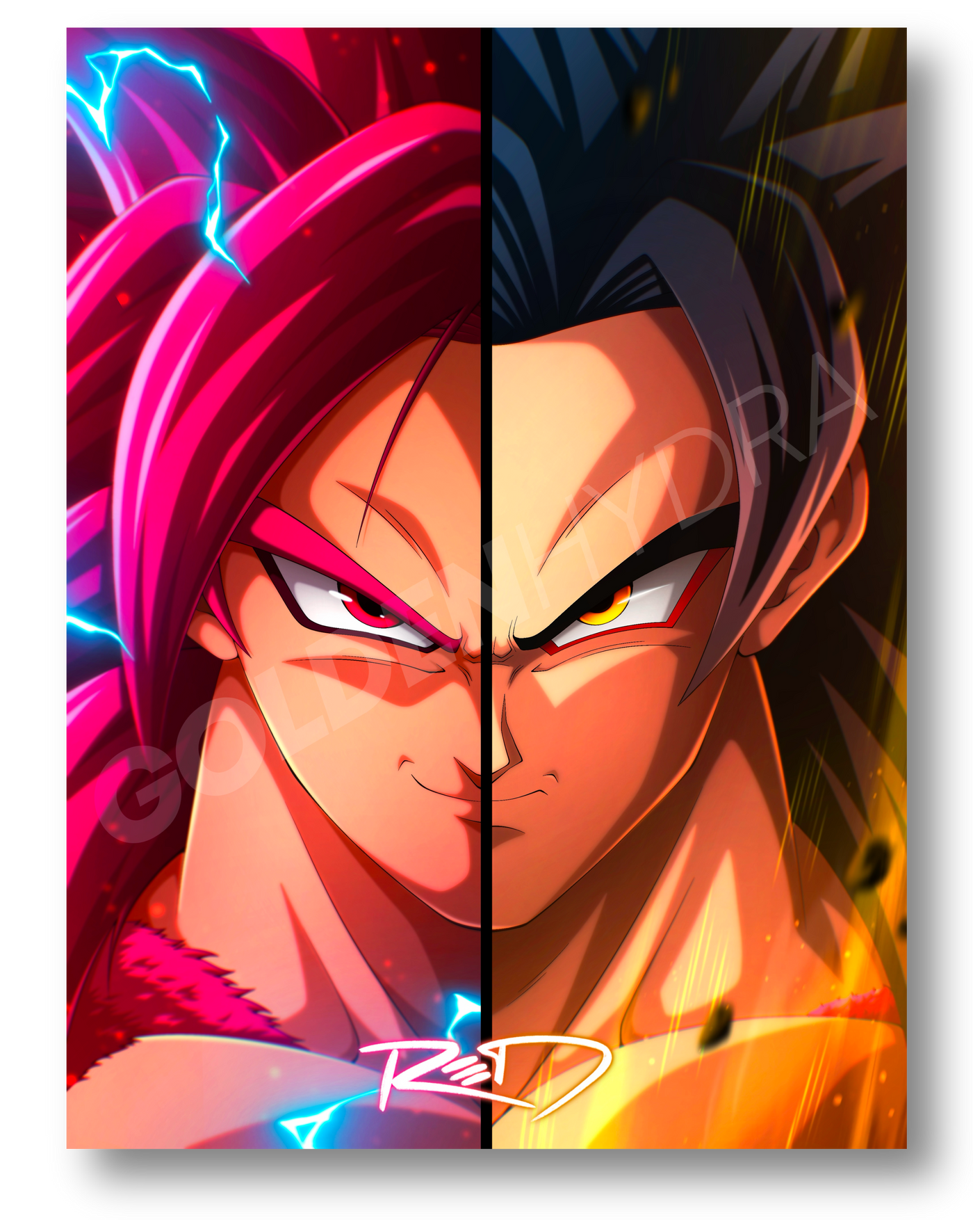 GOKU SSJ4 DAIMA VS SSJ4 GT
