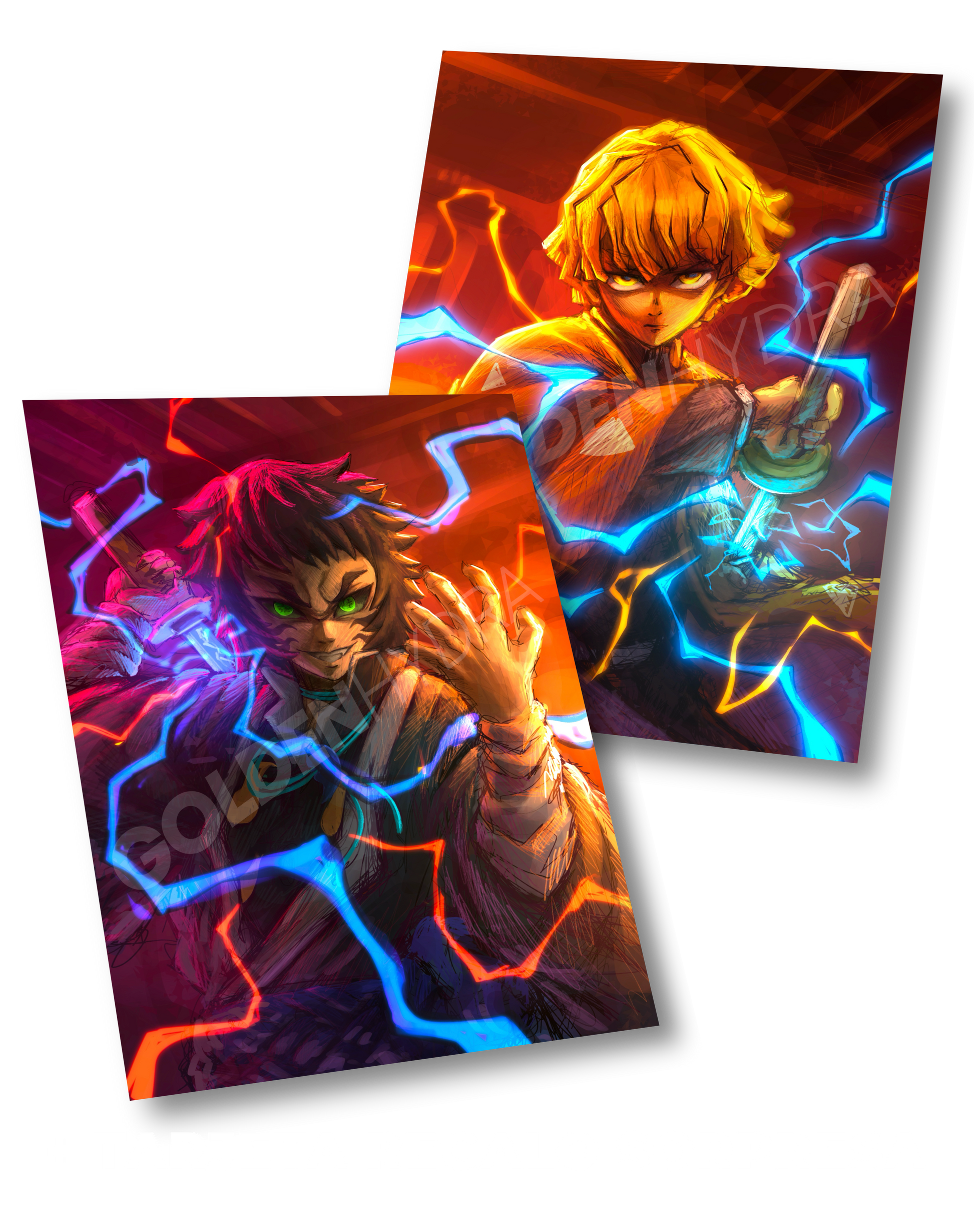 PACK BOCETO ZENITSU Y KAIGAKU