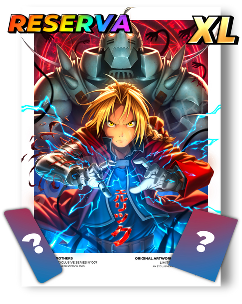 "FULLMETAL ALCHEMIST" COLLECTOR’S EXCLUSIVE 50X70