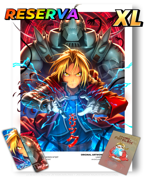 "FULLMETAL ALCHEMIST" COLLECTOR’S EXCLUSIVE 50X70