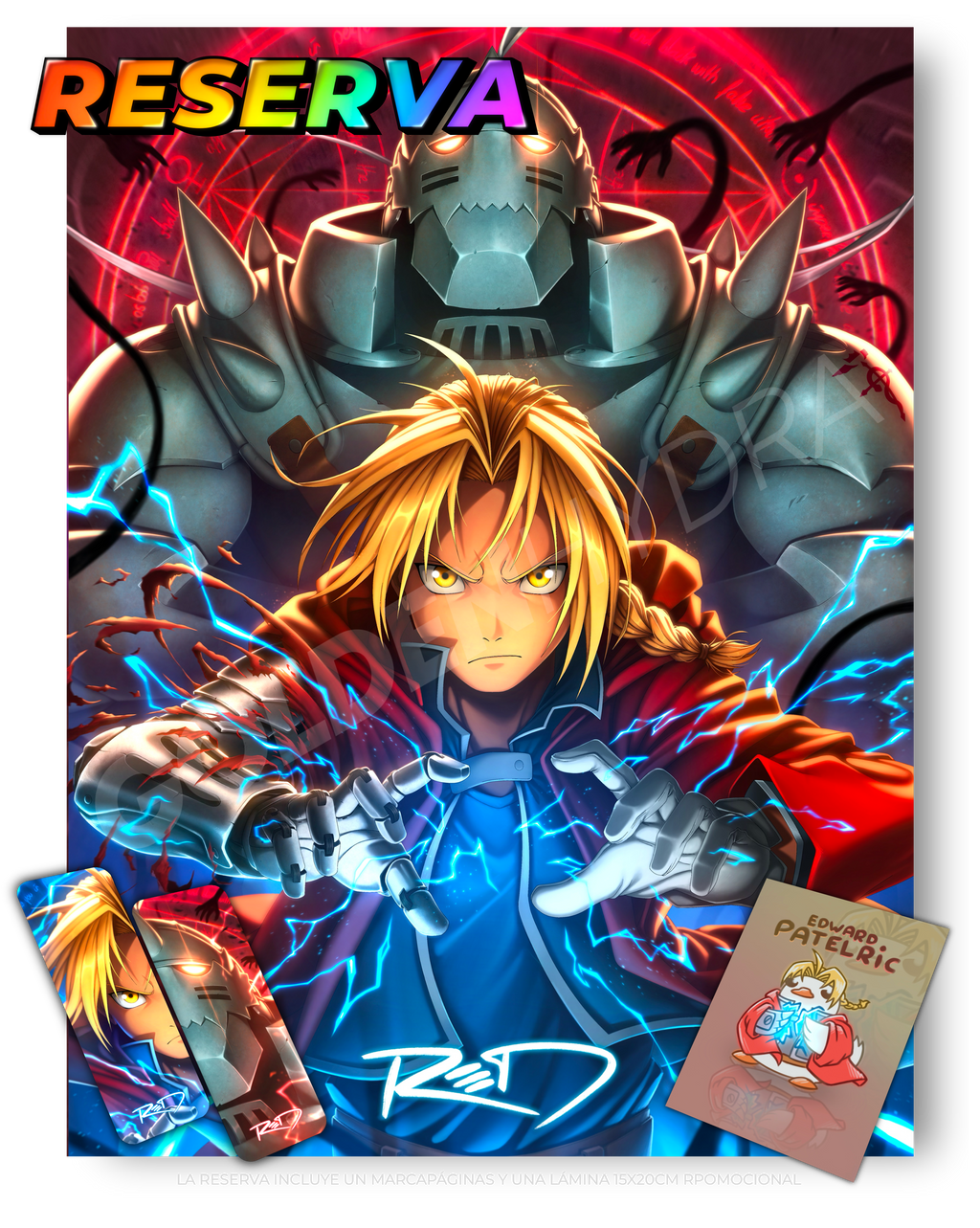 "FULLMETAL ALCHEMIST" COLLECTOR’S EXCLUSIVE 30X40