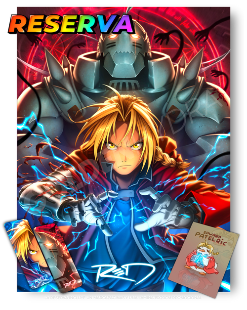 "FULLMETAL ALCHEMIST" COLLECTOR’S EXCLUSIVE 30X40