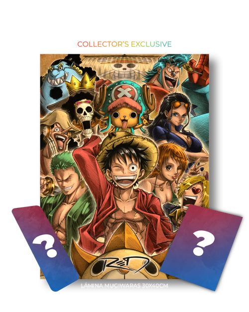 "MUGIWARAS" (WANTED) COLLECTOR’S EXCLUSIVE 30X40