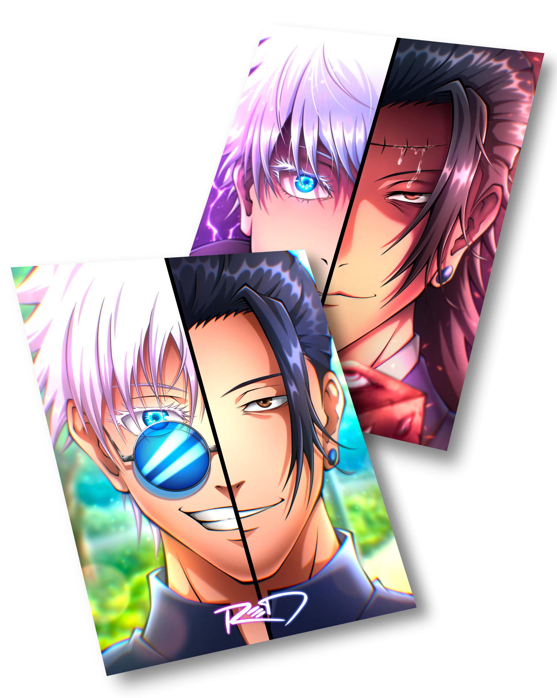 PACK 2X1 GOJO & GETO / GOJO VS KENJAKU