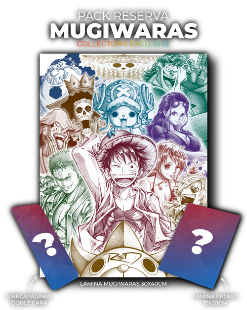"MUGIWARAS" (BOCETO) COLLECTOR’S EXCLUSIVE 30X40