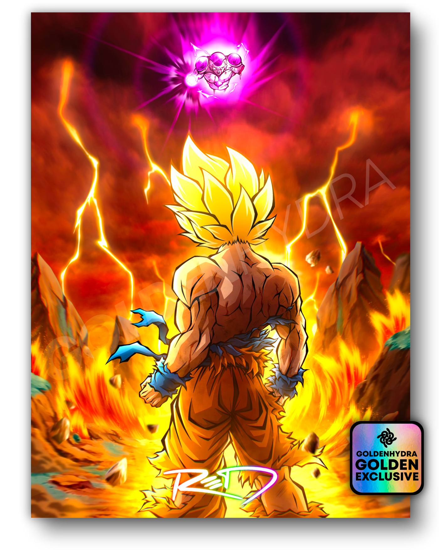 GOKU VS FREEZER (GOLDEN EXCLUSIVE)