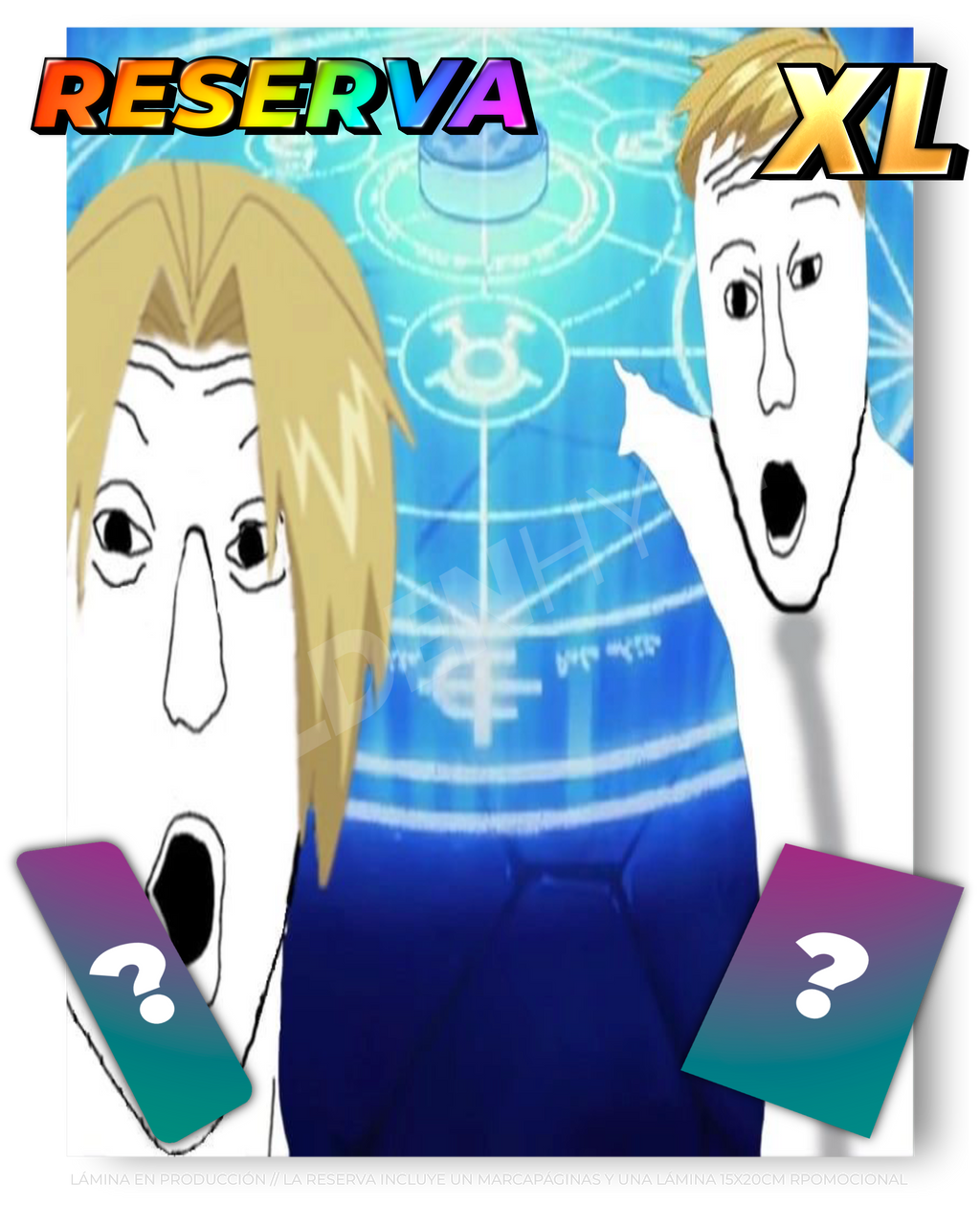 "FULLMETAL ALCHEMIST" COLLECTOR’S EXCLUSIVE 50X70