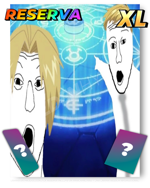 "FULLMETAL ALCHEMIST" COLLECTOR’S EXCLUSIVE 50X70