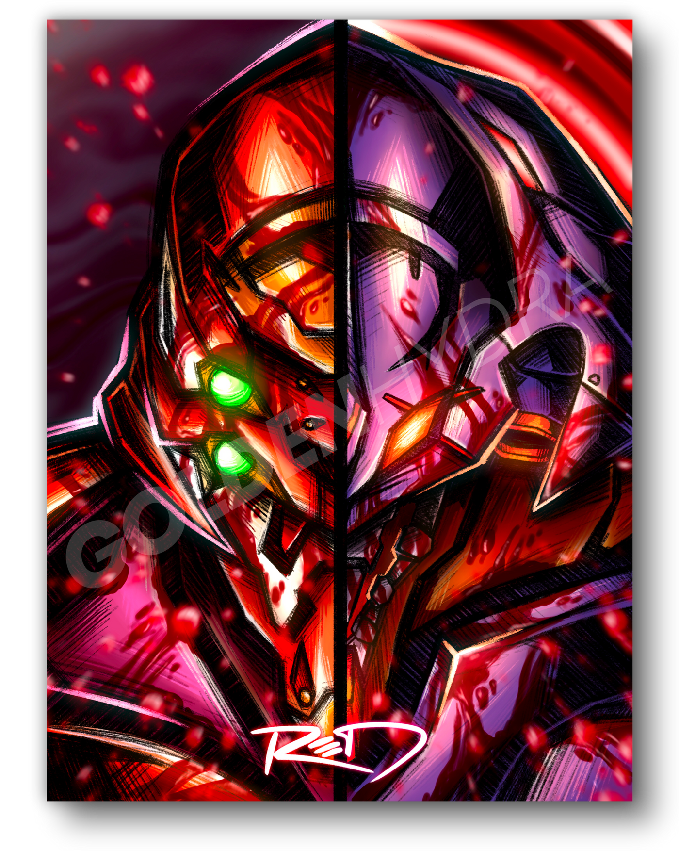 EVA02 & EVA01 BERSEERKER