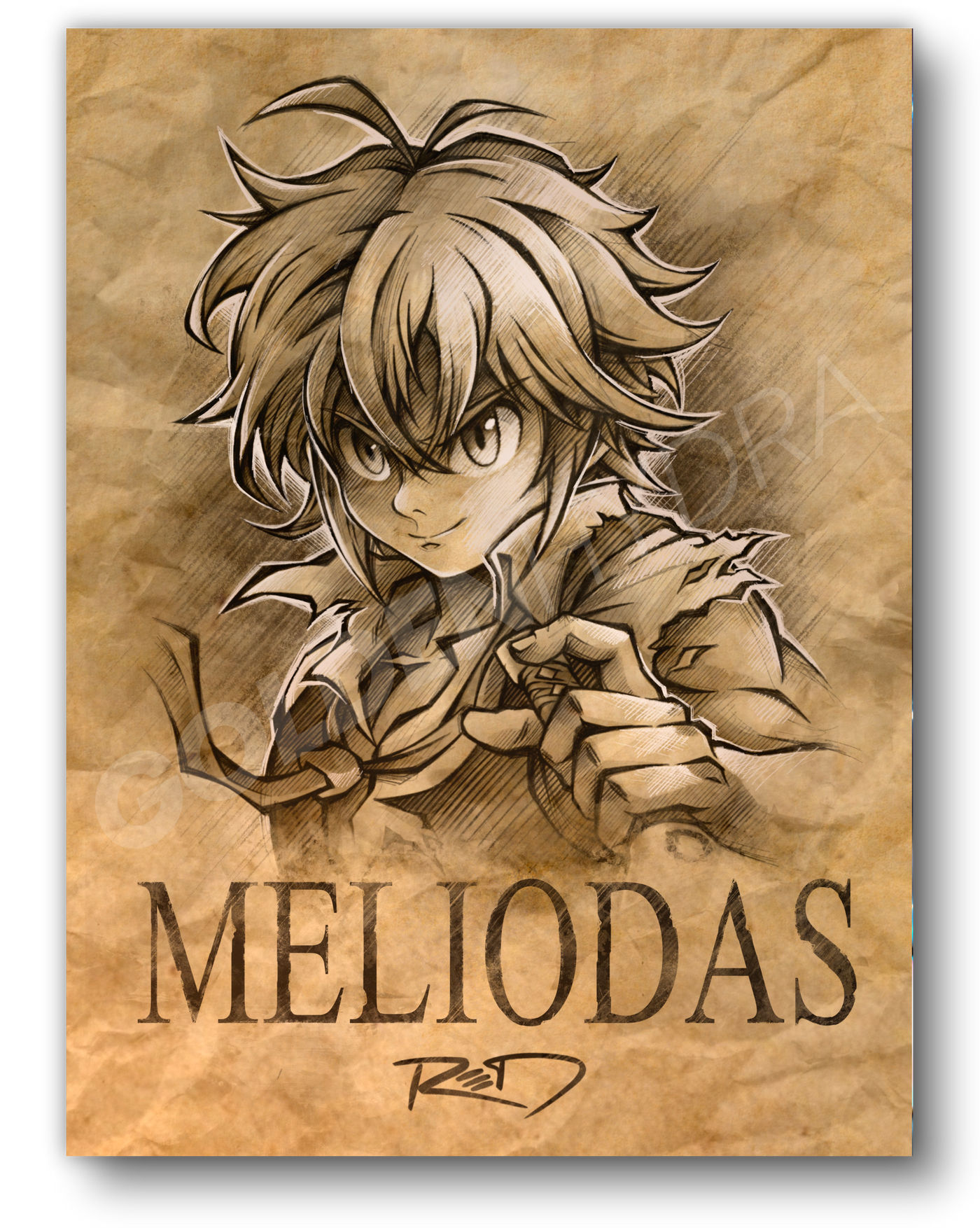 MELIODAS (WANTED POSTER)
